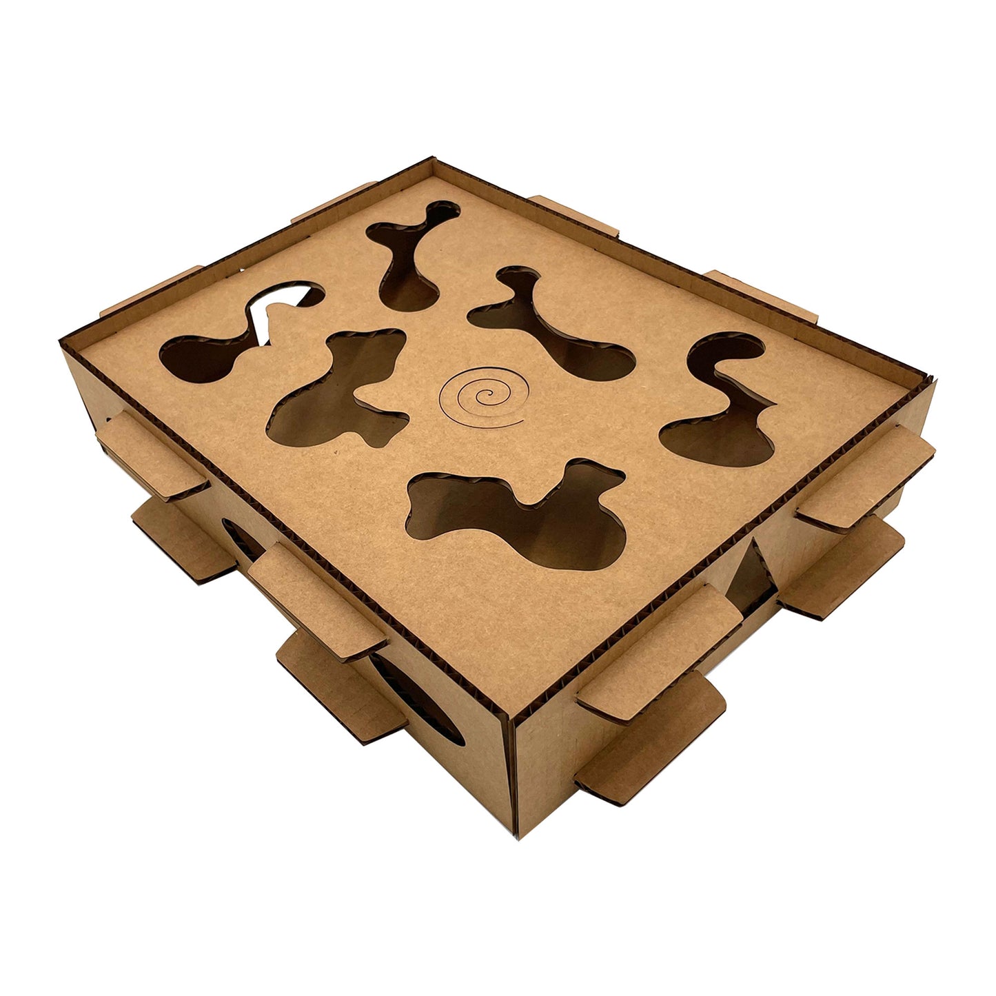 Cat puzzle side angle