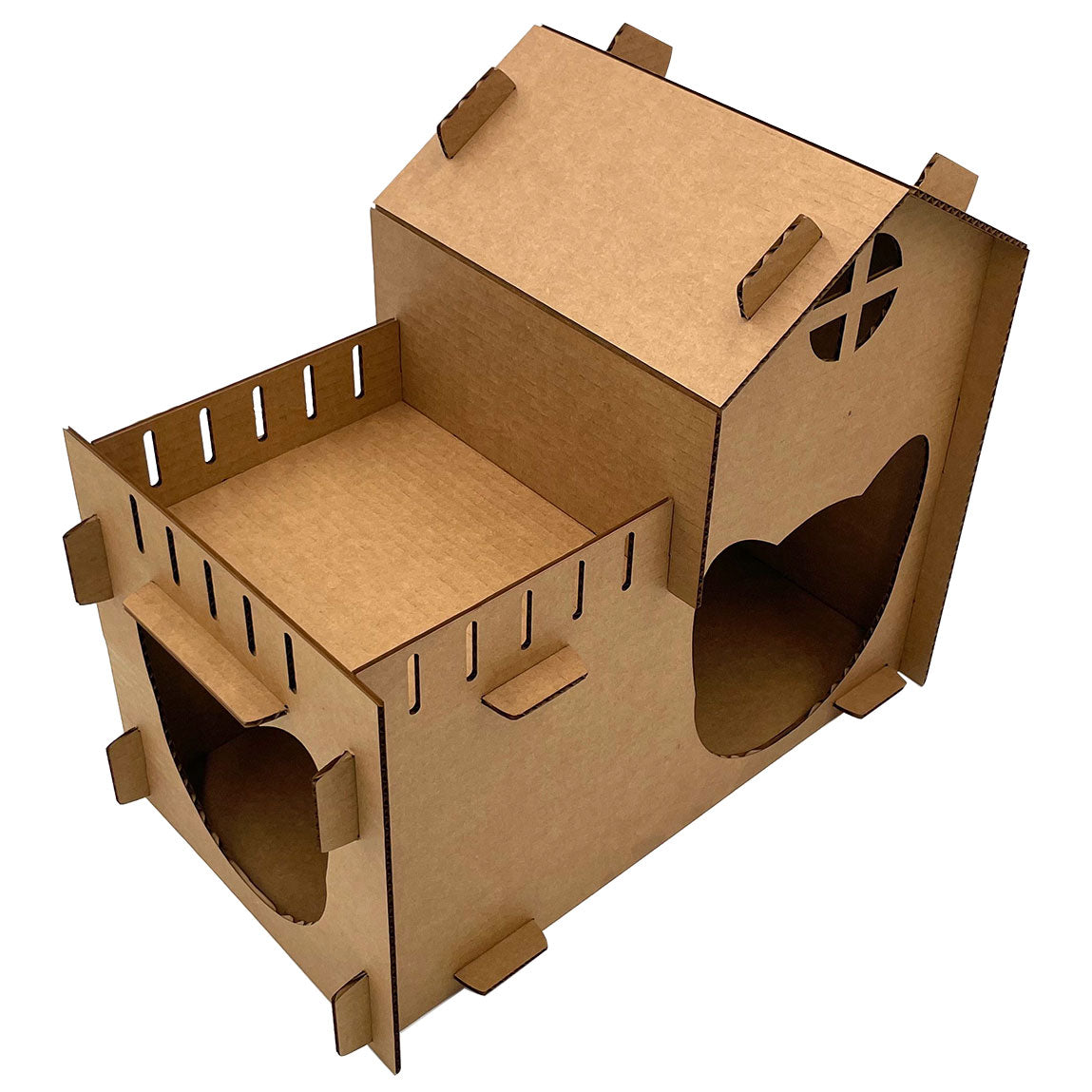 Cat house outlet out of boxes